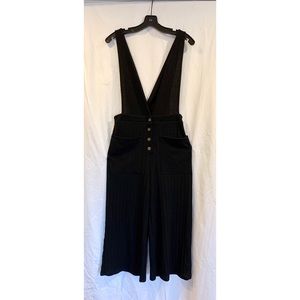 Soft Stretchy Black Romper/Jumpsuit
